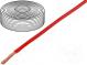 Vodič  licna  Cu  1x2,5mm2  silikón  červená  250V  -60÷180°C  25m