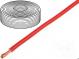 Vodič  licna  Cu  1x4mm2  silikón  červená  250V  -60÷180°C  25m