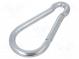 Karabína  oceľ  pre lano  180mm  zinok  Rozmer  14mm