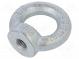 Matica s okom  s okom  M10  oceľ  Povlak  zinok  DIN  582  25mm