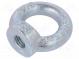 Matica s okom  s okom  M14  oceľ  Povlak  zinok  DIN  582  35mm