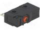 Mikrospínač SNAP ACTION  bez páčky  SPDT  0,1A/125VAC  ON-(ON)