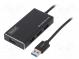 Hub USB  USB 3.0  PnP  čierna  Počet portov  4  5Gbps