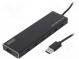 Hub USB  USB 3.0  čierna  Počet portov  7  5Gbps