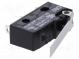 Mikrospínač SNAP ACTION  s páčkou  SPDT  10A/250VAC  0,1A/80VDC