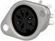 Zásuvka  DIN  zásuvka  PIN  7  Usporiad.kol  270°  priamy  DIN  45329