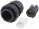 Zástrčka  RJ45  DC  PIN  8  Kat  6  Usporiad.kol  8p8c  IP67,IP68  IDC