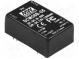 Prevodník  DC/DC  8W  Uvst 9÷18V  Uvýst 15VDC  Uvýst2 -15VDC  15g