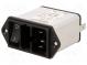 Konektor  napájacie AC  zásuvka  vidlica  1A  250VAC  IEC 60320