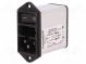 Konektor  napájacie AC  zásuvka  vidlica  4A  250VAC  IEC 60320