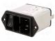 Konektor  napájacie AC  zásuvka  vidlica  4A  250VAC  IEC 60320