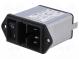 Konektor  napájacie AC  zásuvka  vidlica  10A  250VAC  IEC 60320