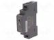 MEAN WELL DDR-15G-24 Napájací zdroj  DC/DC  15W  24VDC  630mA  9÷36VDC  Montáž  DIN  68g