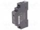 MEAN WELL DDR-15L-12 Napájací zdroj  DC/DC  15W  12VDC  1,25A  18÷75VDC  Montáž  DIN