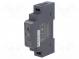 MEAN WELL DDR-15L-5 Napájací zdroj  DC/DC  15W  5VDC  3A  18÷75VDC  Montáž  DIN  68g