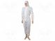 Ochranná kombinéza  Rozmer  XXL  Trieda ochrany  1  biela