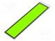 Podsvietenie  DE125  LED  Rozm  99x22,86x2,5mm  žlto-zelená