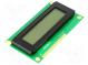 Displej  LCD  alfanumerický  STN Positive  8x1  LED  Znak 10,75mm