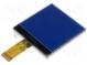 Displej  LCD  grafický  STN Negative  128x128  LED  48x52,8x4,4mm