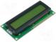 Displej  LCD  alfanumerický  STN Positive  16x1  LED  Znak 5,95mm