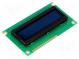 Displej  OLED  alfanumerický  16x2  Rozm  84x44x10mm  biela  PIN  16