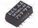 Prevodník  DC/DC  1W  Uvst 4,5÷5,5V  Uvýst 5VDC  Uvýst2 -5VDC