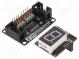 Modul  ovládač 7-segmentového displeja  5VDC  SPI
