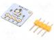 Modul  LED  3,3÷5VDC  13x13mm  Farba  RGB  Puzd  3528