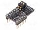 Modul  prevodník  A/D prevodník  MCP3432  2,7÷5,5VDC  Kanály  4