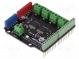 Ovládač motora DC  TB6612FNG  32kHz  PWM,TTL  1A  Kanály  4