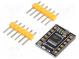 Ovládač motora DC  HR8833  PWM,analógový  Uvst mot  3,3÷10V  1,5A