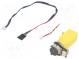 Motor  DC  s kodérom,s prevodovkou  Gravity  3÷7,5VDC  2,8A