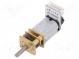 Motor  DC  s kodérom,s prevodovkou  6VDC  170mA  Os  zárez D