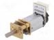 Motor  DC  s kodérom,s prevodovkou  6VDC  170mA  Os  zárez D
