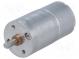 Motor  DC  s prevodovkou  2÷7,5VDC  600mA  Os  zárez D  15ot./min