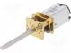 Motor  DC  s prevodovkou  6VDC  185mA  Os  zárez D  98ot./min