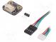 Senzor  farby  I2C,digitálny  3,3÷5VDC  IC  TCS34725  Gravity