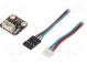 Senzor  vzdialenosti  laserový  3,3÷5VDC  I2C  0,03÷2m  IC  VL53L0X