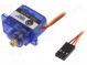 Motor  DC  servomechanizm  4,8÷6VDC  micro  analógový  9g  kov  180°
