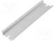 Lišta DIN  oceľ  W 35mm  L 140mm  Určenie  TA1912,TA2016
