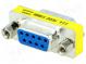 Prechod  adaptér  D-Sub 9pin samec,D-Sub 9pin samica
