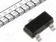 Tranzistor  P-MOSFET  unipolárny  -100V  -0,21A  0,38W  SOT23