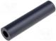 Dištančný stĺpik  valcový  polyamid  Dĺ  12mm  Øpriem  10mm  čierna