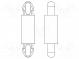 Rozperka PCB  polyamid 66  Dĺ  7mm  zacvaknutie/zacvaknutie