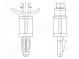 Rozperka PCB  polyamid 66  Dĺ  12,7mm  zacvaknutie/zacvaknutie