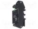 Relé  polovodičové  Uriad 3÷10VDC  6A  1÷100VDC  DIN  Rad  DRA1-CMX