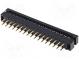 Samorezný IDC  PIN  34  THT  pre ploché káble  1mm  Usporiad  2x17