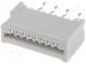 Connector  FFC/FPC  straight  PIN  8  Non-ZIF  THT  tinned  20mΩ