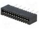 Connector  FFC/FPC  straight  PIN  12  Non-ZIF  THT  tinned  20mΩ