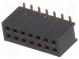 Zásuvka  kolíkový  zásuvka  PIN  14  priamy  1,27mm  SMT  2x7